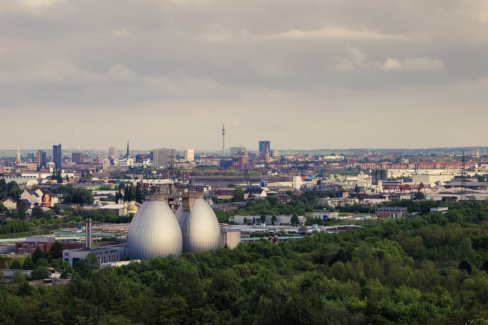View over Dortmund